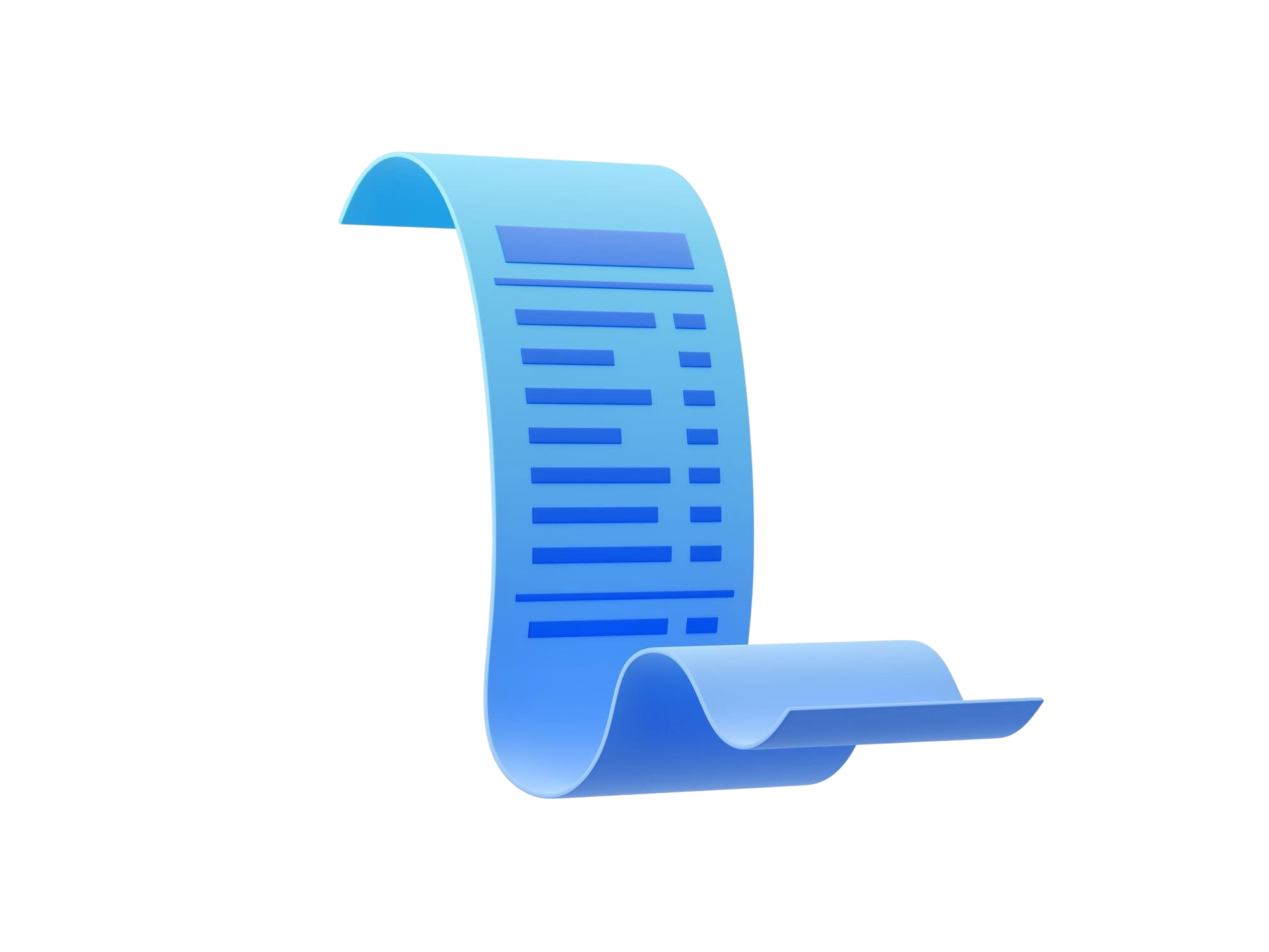 Ilustração de documentos